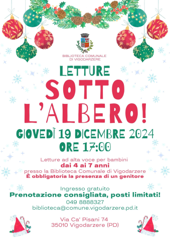 Letture sotto l'albero!