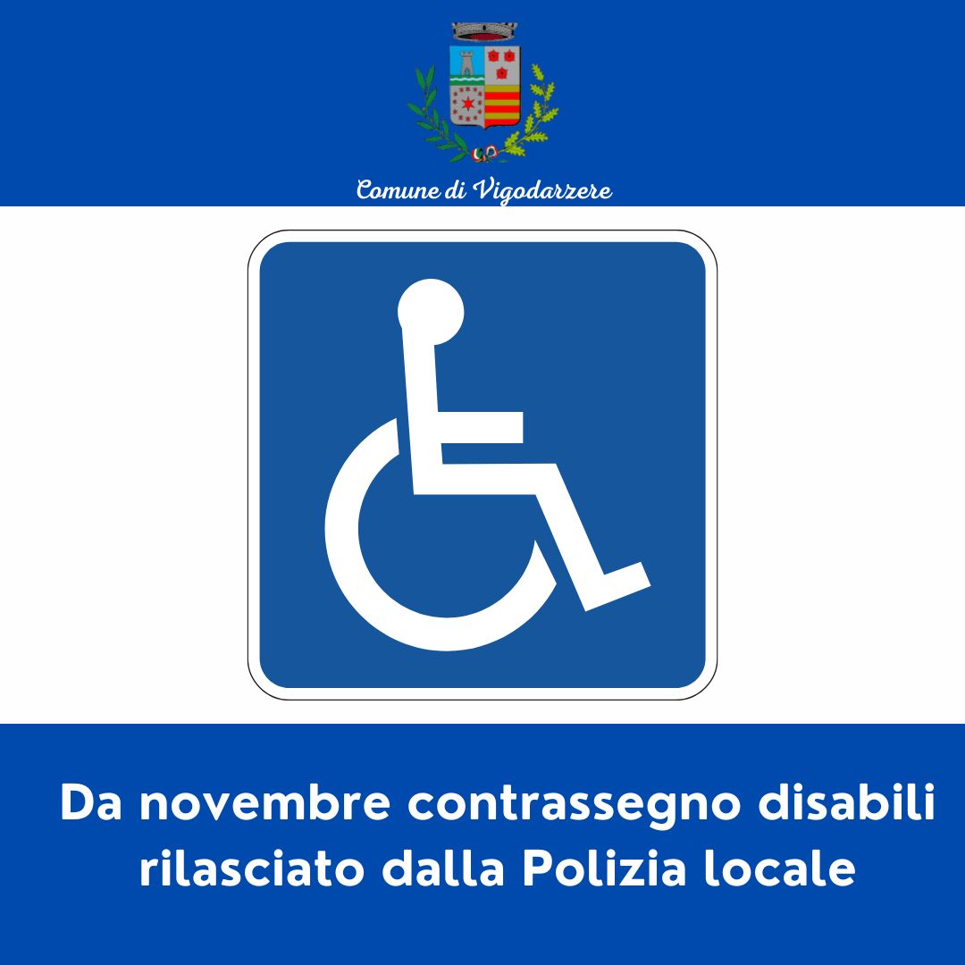 Contrassegno disabili